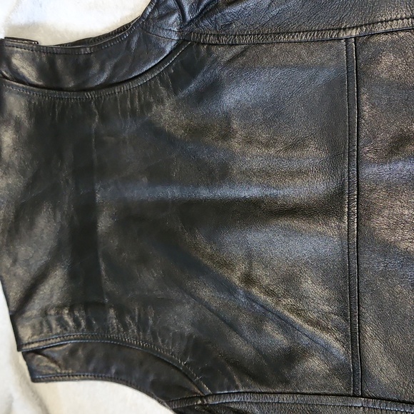 Leathers Nevada Blue vest - Picture 9 of 9